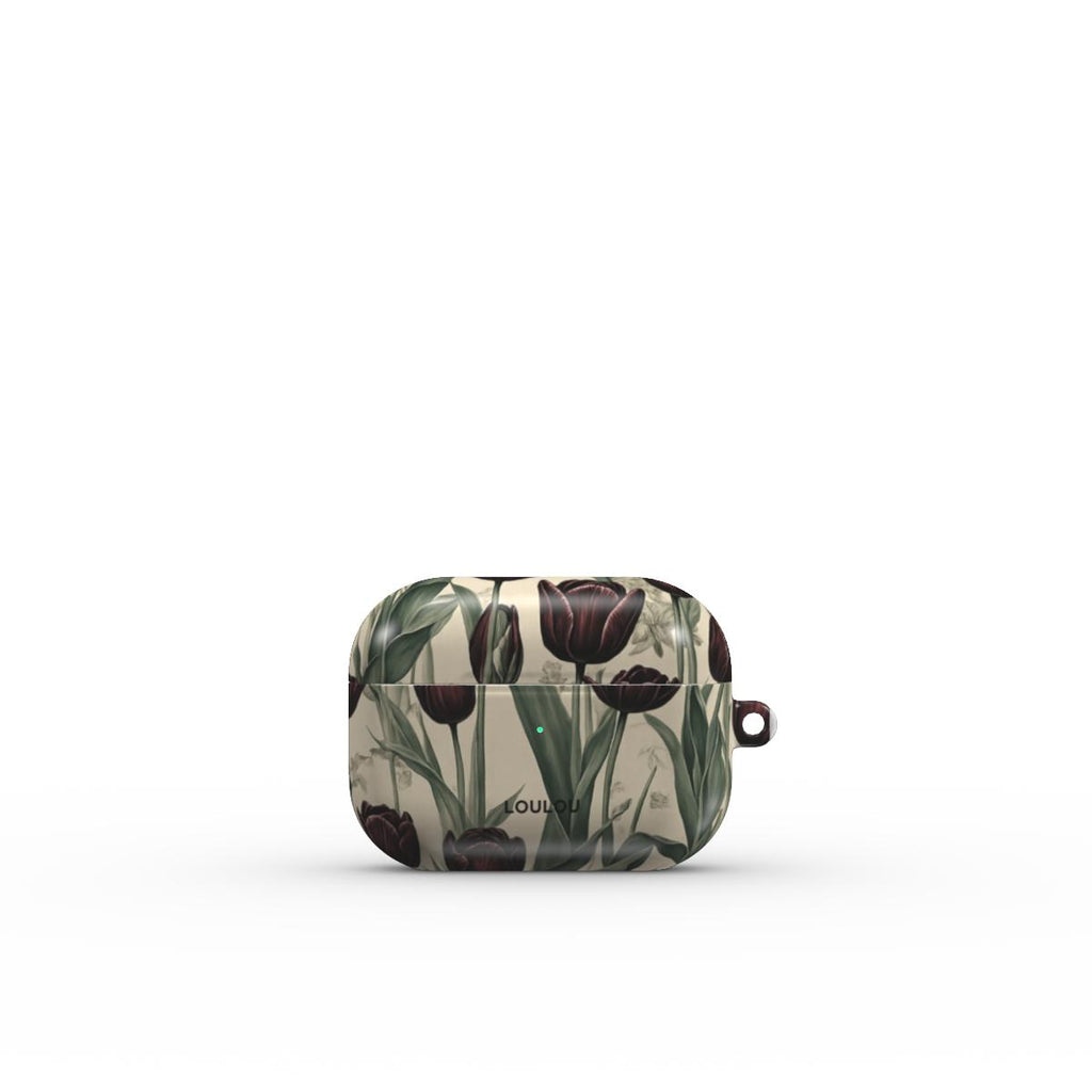 Black Peonies - Apple AirPods Tough Case