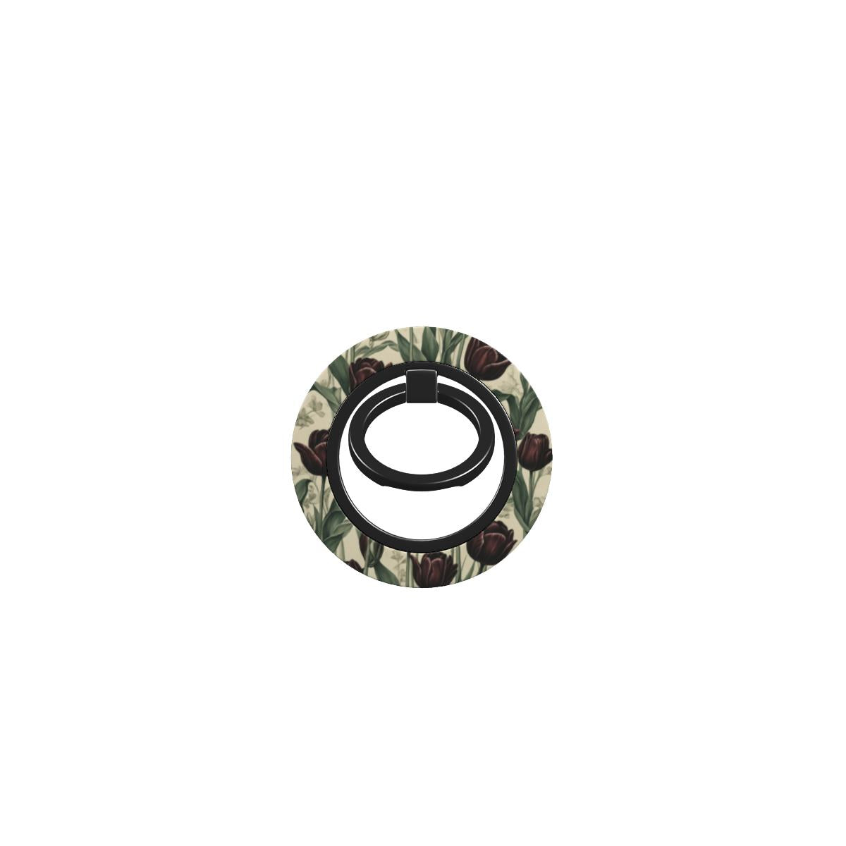 Black Peonies - Ring Holder